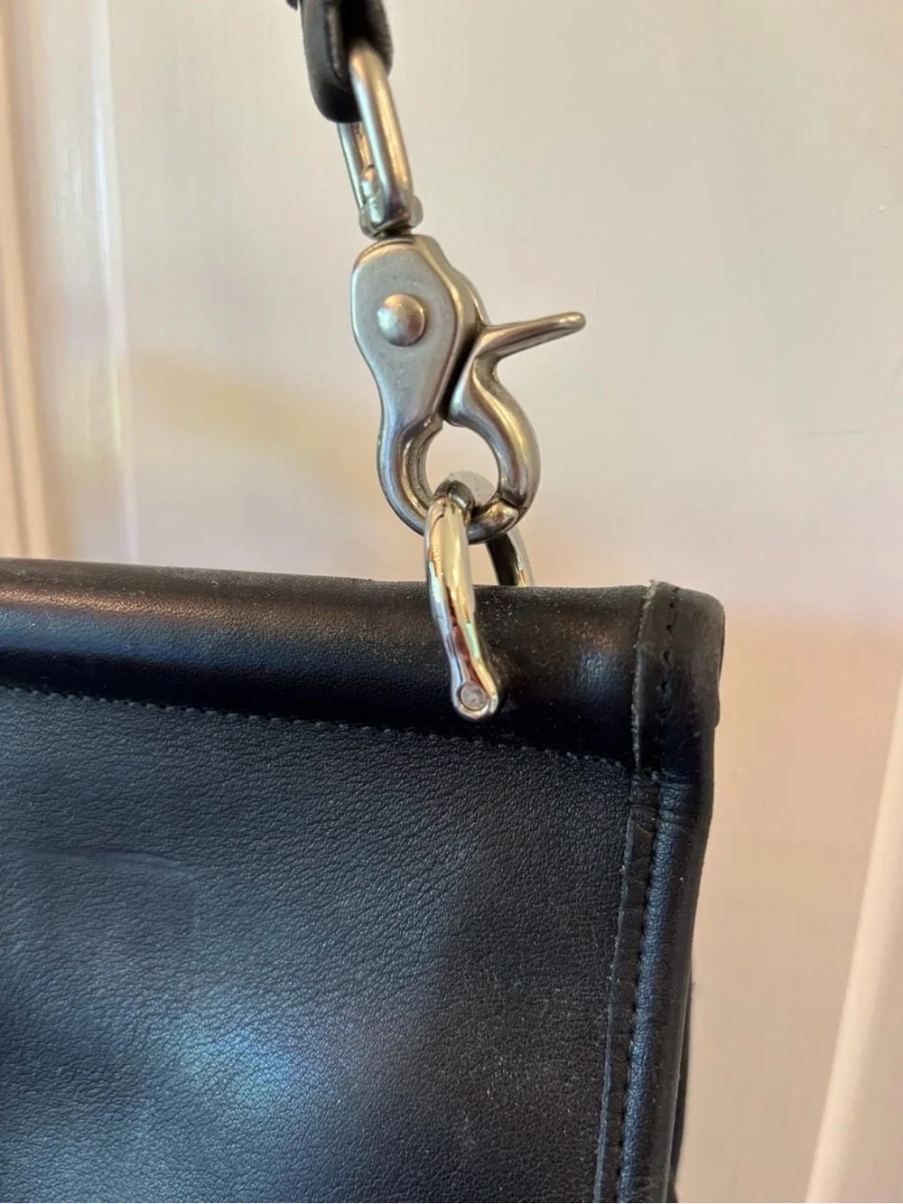 Authentic 90’s Vintage Coach Beekman Briefcase in Black